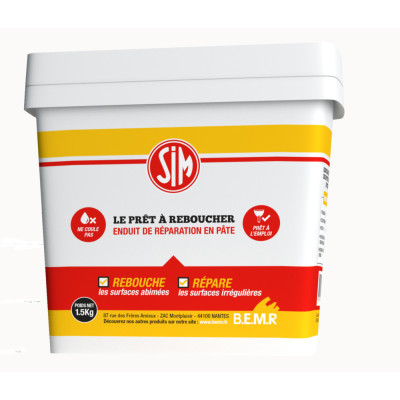 ENDUIT SIM PRET A REBOUCHER 1.5KG (Vendu par 1)