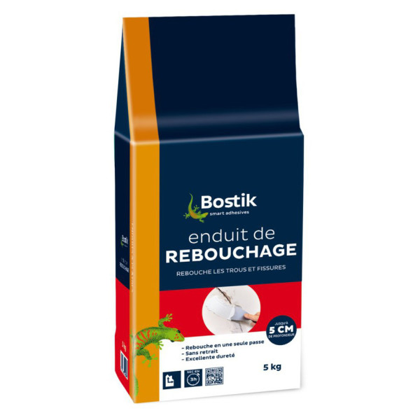 BOSTIK - Enduit de Rebouchage Poudre 5kg