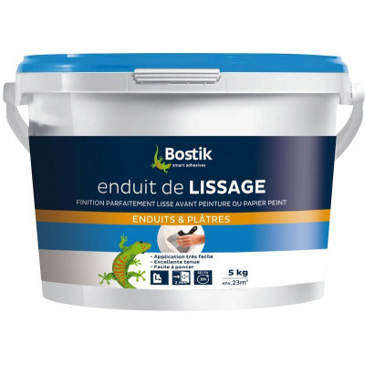 ENDUIT LISSAGE PATE 5KG BOSTIK