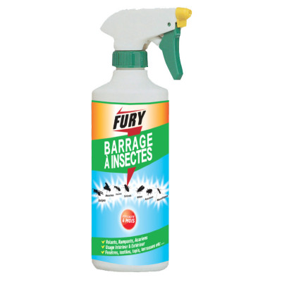FURY BARRIERE A INSECTES PISTOL.500ML (Vendu par 1)