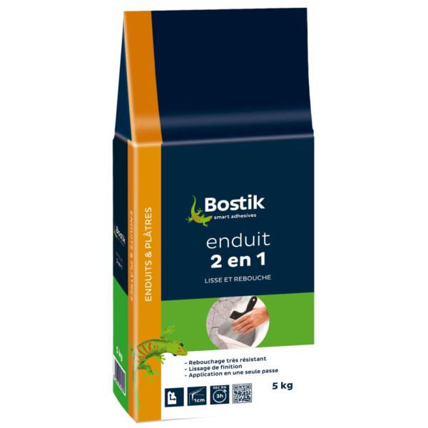 BOSTIK - Enduit 2 en 1 Poudre 15kg