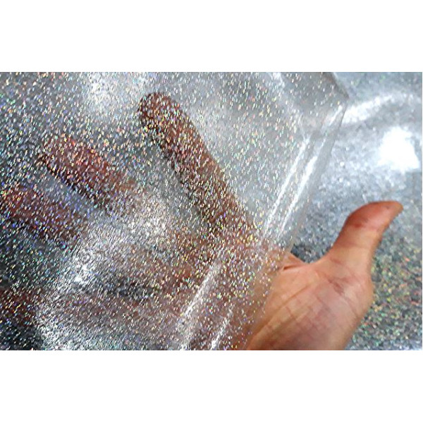 ACCESS DECO - Cristal Paillettes Argent 140cmx30m