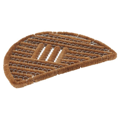 Tapis Coco Brush demi lune 40x60cm