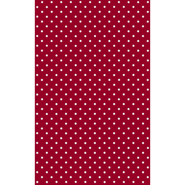 DC-FIX - Adhésif Décoratif Pois Blanc-Rouge 45cmx2m