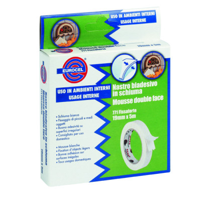 Adhésif double face miroir 19mmx5ml