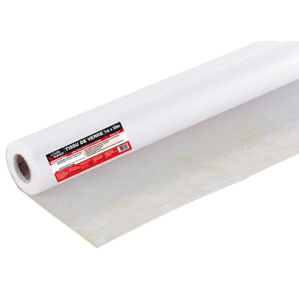 L'OUTIL PARFAIT - Tissu de Verre Renforcé 0.10x25 Épaisseur : 20/100mm
