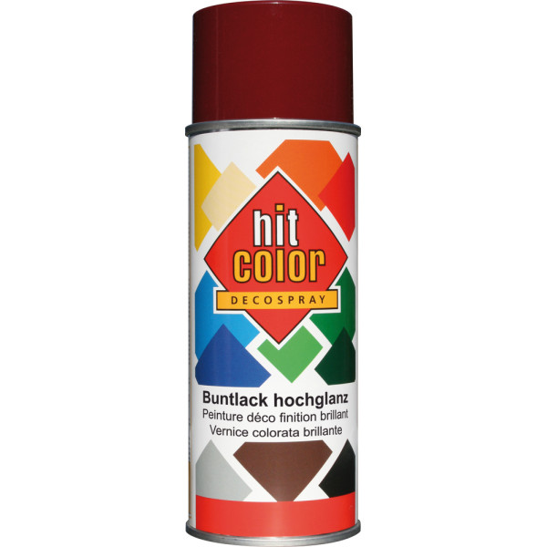 HITCOLOR - Peinture Brillante HitColor Aérosol 400ml Pourpre