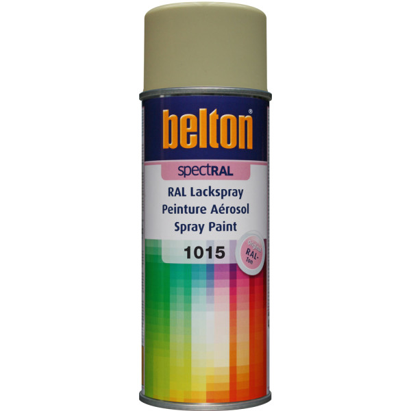 BELTON - Peinture Spectral Brillant Aérosol 400ml Ivoire clair
