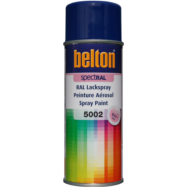 BELTON - Peinture Spectral Brillant Aérosol 400ml Bleu outremer