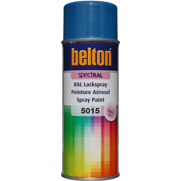 BELTON - Peinture Spectral Brillant Aérosol 400ml Bleu ciel