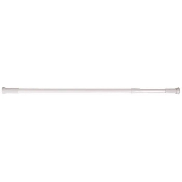 M S V - Barre de Douche Inox 140-260cm Blanc
