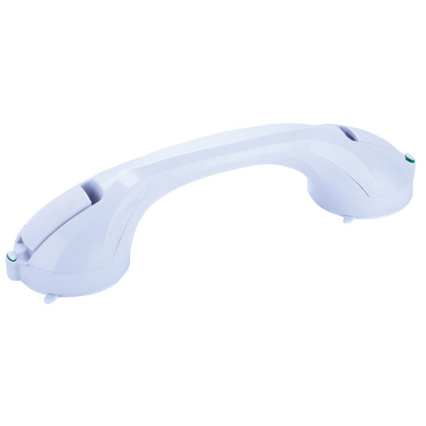 M S V - Poignée de Soutien Poly Témoin Blanc à Ventouses 40cm