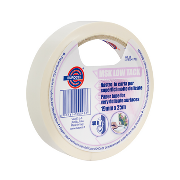 EUROCEL - Ruban de Masquage Faible Adhésion