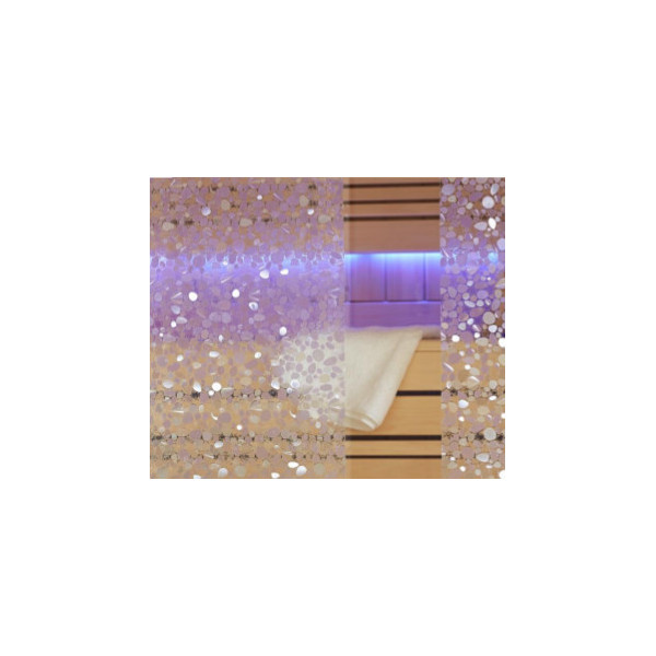 DC-FIX - Film Statique Window Stripes Hope 7.5cmx2m