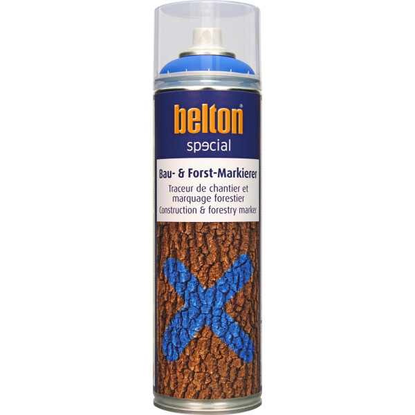BELTON - Traceur de Chantier et Marquage Forestier SPECIAL Aérosol 500ml