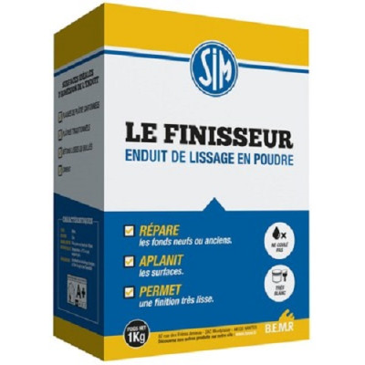 ENDUIT SIM FINISSEUR 1KG (Vendu par 1)