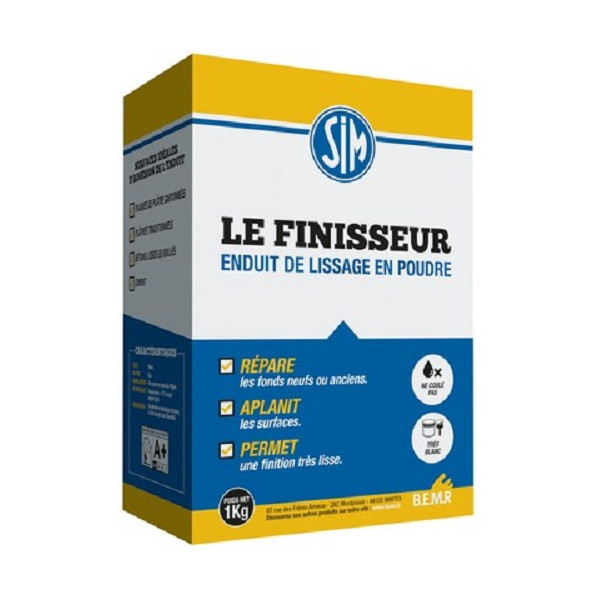 SIM - Sim Le Finisseur Enduit de Lissage Poudre 1kg
