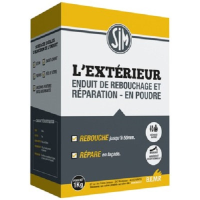 ENDUIT SIM EXTERIEUR 1KG (Vendu par 1)