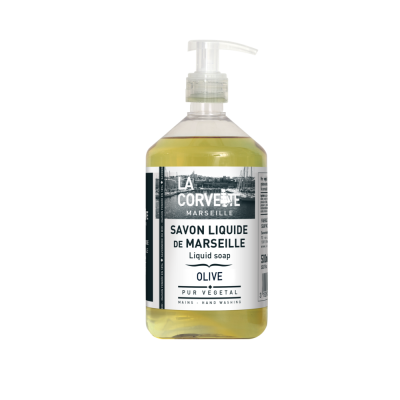 Savon de Marseille liquide parfumé Olive flacon pompe