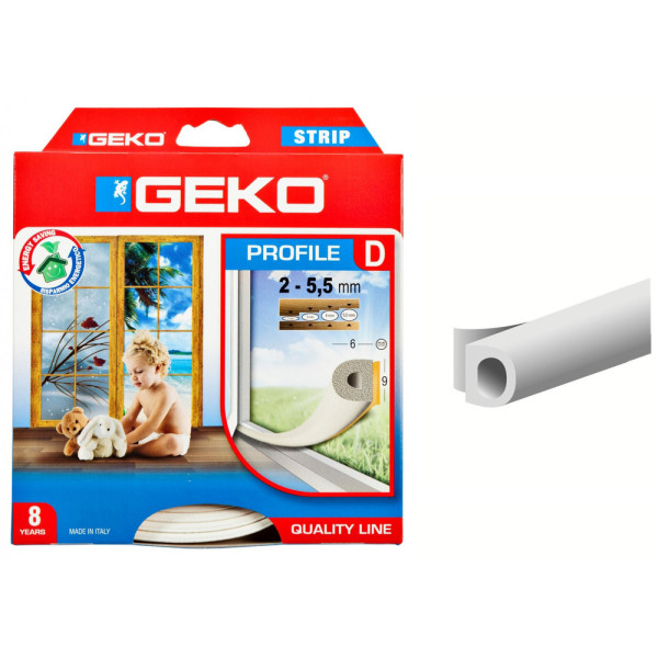 GEKO - Joint Profil D 9mmx6ml