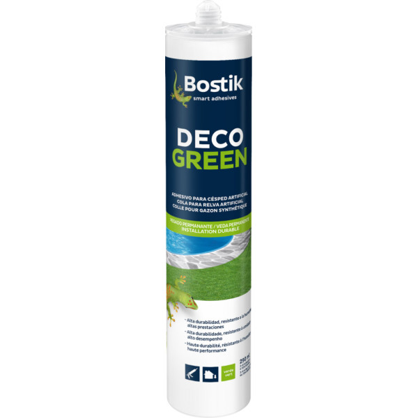 BOSTIK - Colle Gazon Synthétique Deco Green 290ml Verte