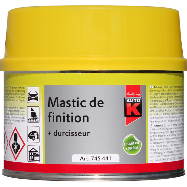 AUTO K - Mastic de Finition + Durcisseur