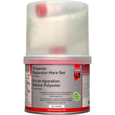 Kit de Réparation Résine Polyester 500gr