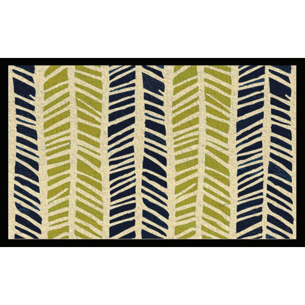 BTB - Tapis Coco Imprimé Idée Végétale 40x60cm