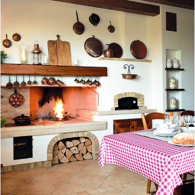 Toile cirée déco 140cmx20ml Normandie Rouge