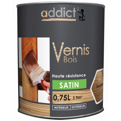 Addict Vernis Bois Satin 750ml Incolore