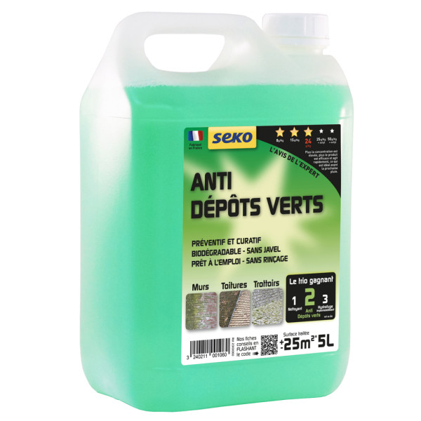 SEKO - Anti Dépôts Verts Seko 5L