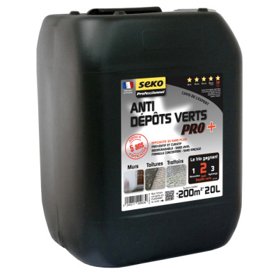 Anti dépôts verts Pro+ concentré Seko 20L