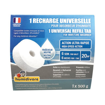 RECHARGE GALET PERCE 500G NEUTRE (Vendu par 1)