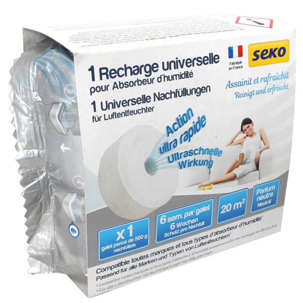 SEKO - Recharge Universelle  Galet Percé de 500g