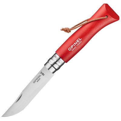 COUTEAU OPINEL BAROUDEUR ROUGE N8