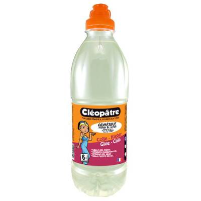 Cléopâtre colle forte adhésive transparente flacon de 1kg