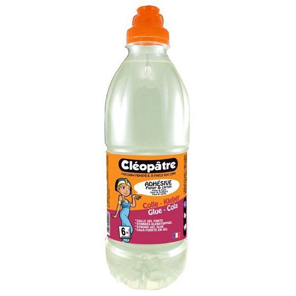 CLEOPATRE - Cléopâtre Colle Forte Adhésive Transparente Flacon de 1kg