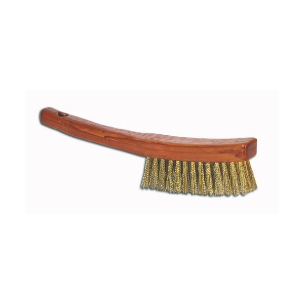 GERLON - Brosse Longue à Manche - Acier Laitonné