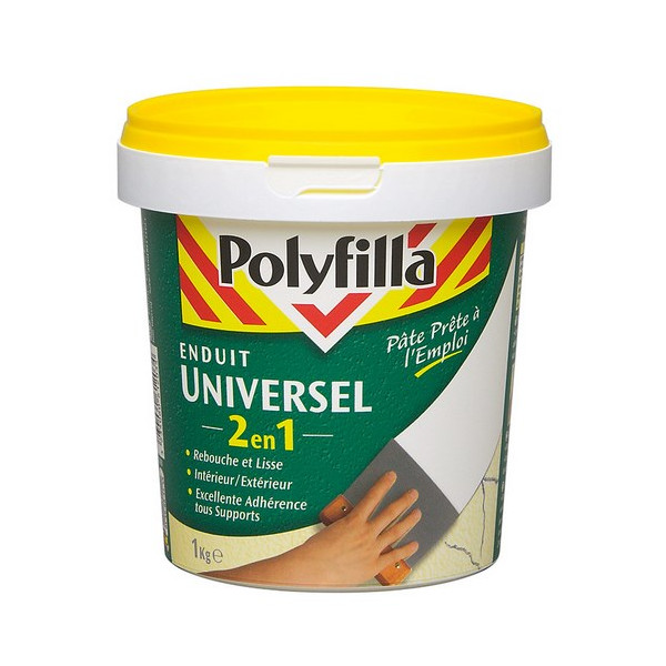POLYFILLA - Enduit universel 2en1 1kg