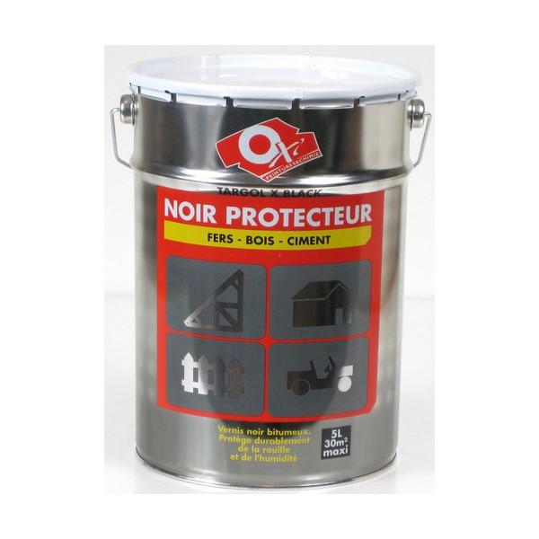 OXI - Noir protecteur Targol X Black 5L