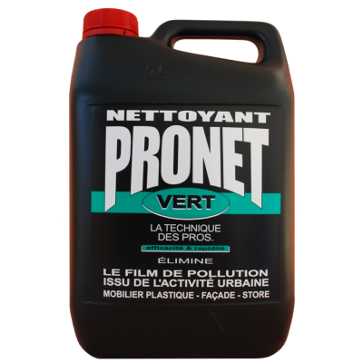 PRONET NET.PLAS.CARROS.STORE VERT  5L (Vendu par 1)