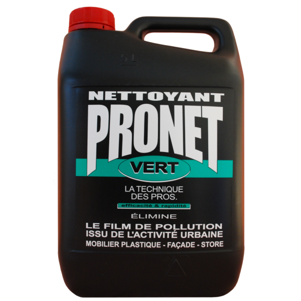 PRONET - Nettoyant Extérieur Vert 5 L