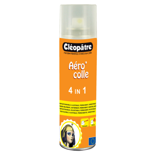 CLEOPATRE - Cléopâtre Aéro'Colle 4 en 1 Aérosol de 250ml
