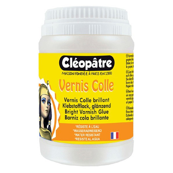 CLEOPATRE - Cléopâtre Vernis Colle Brillant Pot de 250g