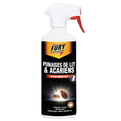 FURY TUE PUNAISES DE LIT-ACARIENS 500M (Vendu par 1)
