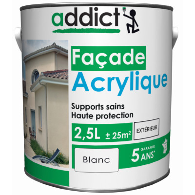 Addict Façade Acrylique Mat Velouté 2L5