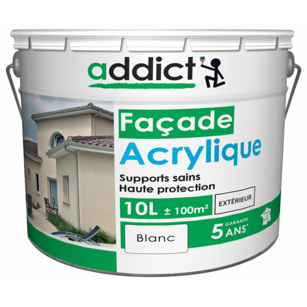 ADDICT - Addict Façade Acrylique Mat Velouté 10L