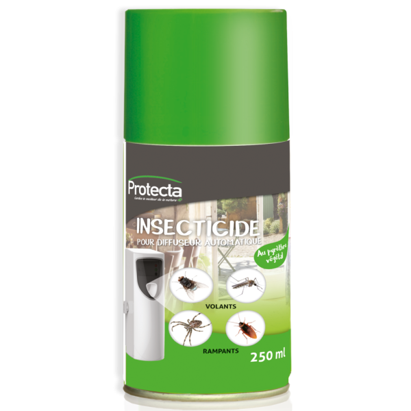 PROTECTA - Recharge Insecticide Diffuseur Automatique Volants et Rampants 250ml TP18
