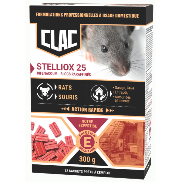 CLAC - Clac Rats et Souris en blocs Milieux Humides Boîte de 300g TP14