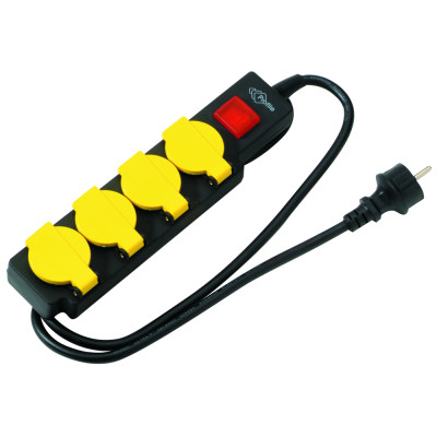 Multiprise Bloc de 4 prises + Interrupteur